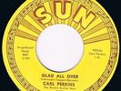 CARL PERKINS * Glad All Over * SUN US Orig. Memphis Rockabilly * NM * LISTEN