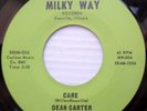 DEAN CARTER rockabilly 45 CARE looks STRONG VG+ b/w THE ROCKIN BANDIT vg++ F1001
