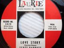 SCOTT GARRETT with doowop group 45 LOVE STORY b/w GRADUATION SOUVENIRS     F1625