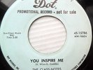 CLASS NOTES doowop promo on DOT 45 YOU INSPIRE ME / GOODNESS GRACIOUS  M- BB3500