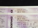2 places Concert Guns N Roses CARRE OR Disponibles 07/07/17 Stade De France