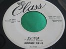 Rare R&B Dancer Instrumental 45 : Googie Rene   Sunrise   Moonglow   Class 2027