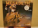 MEGADETH So Far, So Good, So What. With Poster RARE
