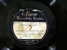 Private 78rpm Acetate ANSHEL BRUSILOW Violin N.Y. SYMPHONY Debut PIERRE MONTEUX