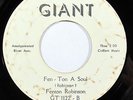 FENTON ROBINSON-FEN TON A SOUL ON GIANT FUNK BLUES MOD JAZZ 45-VG+, HEAR