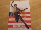 BRUCE SPRINGSTEEN - Cover Me - 1985 Shaped Picture Disc with Unused Flag Stand