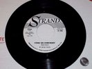 FIESTAS Julie & Come On Everybody 25046 1961 Rare Vocals 45 rpm STRAND Record EX
