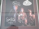 ERIC CLAPTON,JACK BRUCE, GINGER BAKER SIGNED FRESH CREAM  LP FRAMED