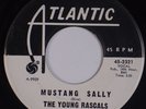 THE YOUNG RASCALS: Good Lovin’  / Mustang Sally ATLANTIC Rock DJ PROMO 45 VG+