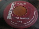 LITTLE WALTER FANTASTIC CHICAGO BLUES CHECKER 45 UP THE LINE / SOUTHERN FEELING