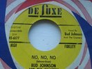Rare 45rpm U.S. - The Chanters - No No No -1958-Deluxe -Vg+