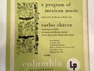 A Program Of Mexican Music Carlos Chavez Andy Warhol Art Cover