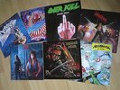 7 80s Heavy Metal/ Hard Rock Vinyls: Overkill, Helloween, J. Priest, MSG, Dokken