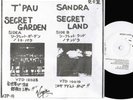 Promo-only SANDRA Secret Land / T'PAU JAPAN 7
