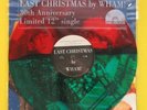 GEORGE MICHAEL.WHAM.LAST CHRISTMAS.2014 SONY.RSD.COLOR VINYL.UNPLAYED MINT