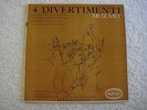 ANDY WARHOL ART COVER / MOZART 4 DIVERTMENTI  ( NM )