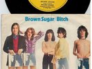 THE ROLLING STONES Brown sugar + Bitch 45rpm 7' + PS 1971 ITALY EX