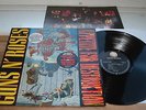 Guns N Roses Appetite For Destruction 1ST PRESS  EX/EX SUPERB AUDIO INNER UK LP