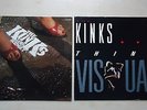 2 LPs / Vinyl,  THE KINKS:  Low Budget, 1979 + Think Visual, 1986