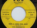 HEAR IT  RARE NORTHERN SOUL 45 - BABY WASHINGTON 'Been A Long Time Baby' Doo Wop