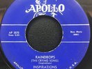 The Inspirations - Raindrops / Maggie - Apollo 3570 45 Original Doo Wop