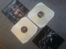 IRON MAIDEN - The X Factor UK double clear vinyl LP with poster BLAZE BAYLEY