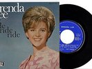DERNIER FRENCH EP DE BRENDA LEE - 1967 - RIDE RIDE RIDE + 3 - EX/EX - LANGUETTE-