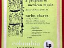 Andy Warhol Album Cover Art, Carlos Chavez, First Andy Warhol Cover 1949