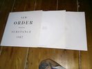 NEW ORDER Substance 2xLP Original US Press 1987 embossed cover JOY DIVISION