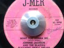 LOUISIANA FUNK/R&B 45 Johnnie Jackson & Blazers - What You Gonna Do (J-Mer) HEAR