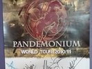 Pretty Maids - signed Pandemonium World Tor 10/11 POSTER Metal RARE