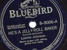 Lonnie Johnson - Blues Singer : He's a Jelly-Roll Baker (1955 )