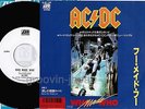 AC/DC Who Made Who /Guns For Hire(Live) JAPAN WHITE PROMO 7