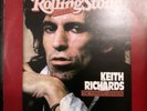 THE ROLLING STONES/ KEITH RICHARDS  ROLLING STONE ALONE TOP LP, RAR COL. VINYL