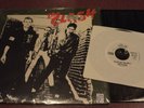 THE CLASH S/T FIRST LP THE CLASH W/ BONUS WHITE LABEL PROMO 45 GATES GROOVY NM
