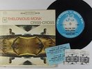 Jukebox Hard Cover EP - Thelonious Monk - Criss-Cross - Columbia - 7-8838 VG+