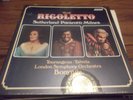 VERDI RIGOLETTO 3 LP BOX SET PAVAROTTI & SUTHERLAND MILNES  SEALED MINT