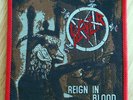 VINTAGE SLAYER REIGN IN BLOOD PATCH show no mercy,hell awaits,aufnäher,lp,cd,7
