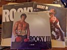 ROCKY, ROCKY III and ROCKY IV - EXCELLENT LPs