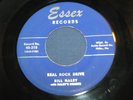 BILL HALEY   ROCKABILLY 45   REAL ROCK LOVE,MULBERRY BUSH  Orig ESSEX BLUE LABEL