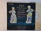 GIOCONDA DE VITO' MOZART NR3, BACH VIOLIN CONCERTO .ASD 429