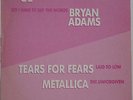 U2 BRYAN ADAMS METALLICA TEARS FOR FEARS 1992 PROMO 12” EP BRAZIL
