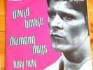 Rare David Bowie Diamond Dogs/Holy Holy RCA 7in 1974 45RPM VG APBO0293 France