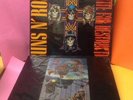 GUNS N' ROSES APPETITE FOR DESTRUCTION ORIGINAL 1987 W/ INNER VG VINYL RECORD