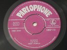 DEEP PURPLE hush/one more rainy day 1968 PARLOPHONE GREECE 7