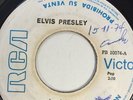 ELVIS PRESLEY PERU WHITE LABEL RARE RCA PB-10074 DISCO DE PROMOCION  VG+