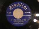 PEPPERMINT HARRIS LET THE BACK DOOR HIT YOU / P.H. BLUES 1951 R&B ALADDIN 45