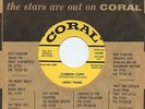Texas rocker LARRY TRIDER 3 45s Roulette Coral labels Norman Petty Studios