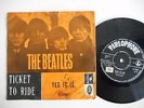 Beatles 45,,Ticket to ride /Yes it is )))))))  NORWAY 7 RARE