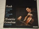 J.S. Bach Sämtliche Suiten für Violoncello Maurice Gendron 6 LP Box PHILIPS